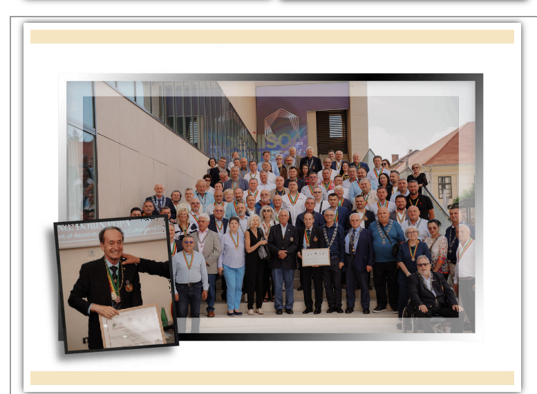 Personalitate în lumea vinului. Oenologul Dorin Popa, Colanul de Aur și Diploma de Onoare acordat de Federation Internationale des Confreries Bachiques din Paris