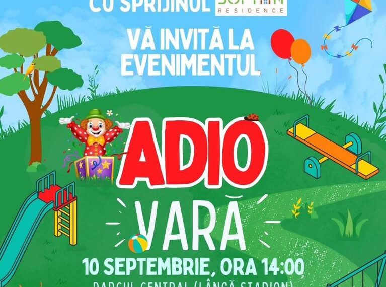 Își iau adio de la vară în Parcul Central din Sântandrei