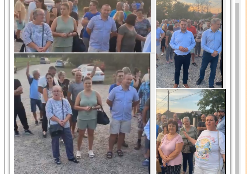 „Să vină domn primar! Să vină domn primar!.. Domn primar veniți, nu ne mai refuzați. Că dacă nu, venim noi în Primărie”