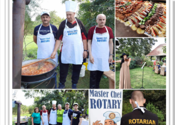 GALERIE. Master Chef Rotary Marghita la Conacul Zichy. Anul acesta fondurile strânse, direcționate spre combaterea absenteismului școlar și a obezității infantile