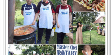 GALERIE. Master Chef Rotary Marghita la Conacul Zichy. Anul acesta fondurile strânse, direcționate spre combaterea absenteismului școlar și a obezității infantile
