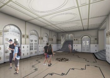 GALERIE. Cum va arăta un loc unde s-au înfiripat multe povești de dragoste, refăcut acum pe bani europeni.E doar o parte din ansamblu-monument