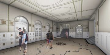 GALERIE. Cum va arăta un loc unde s-au înfiripat multe povești de dragoste, refăcut acum pe bani europeni.E doar o parte din ansamblu-monument