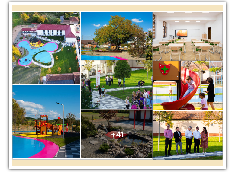 GALERIE. Școală ca în filme. Cea mai modernă școală din România, atât la interior, cât și la exterior e într-un sat din Bihor