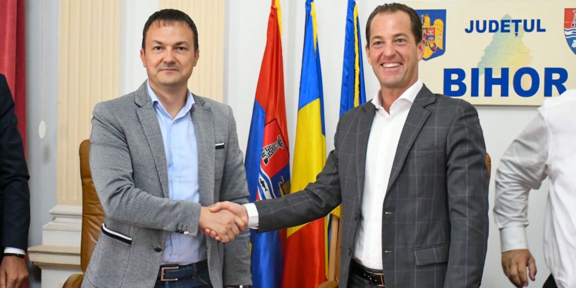 Au semnat contractul de 21 milioane euro. Gaz la Aștileu, Aleșd, Țețchea și Tileagd