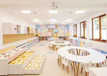 GALERIE. Cea mai frumoasă grădiniță, construită la Sânmartin. Jumătate de milion de euro investiți