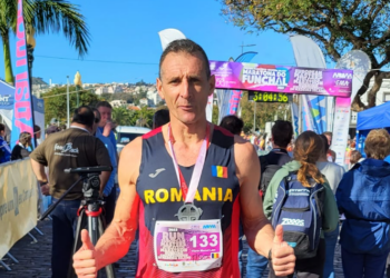 Marcel Laza aleargă în proba de 32 de kilometri la Campionatul Mondial Montan Master, Madeira