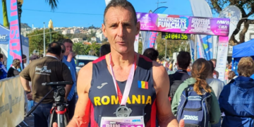 Marcel Laza aleargă în proba de 32 de kilometri la Campionatul Mondial Montan Master, Madeira