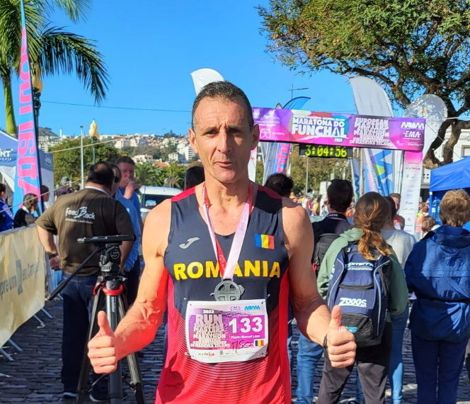 Marcel Laza aleargă în proba de 32 de kilometri la Campionatul Mondial Montan Master, Madeira