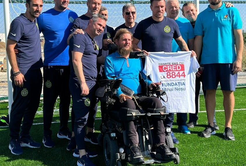 Nu l-au uitat pe Neșu. Staff-ul FCSB la Complexul Sfântul Nectarie