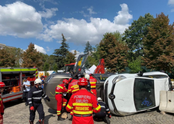 Bihorenii, printre cei mai buni salvatori din țară în Competiţia Naţională de Descarcerare şi de Acordare a Primului Ajutor Calificat