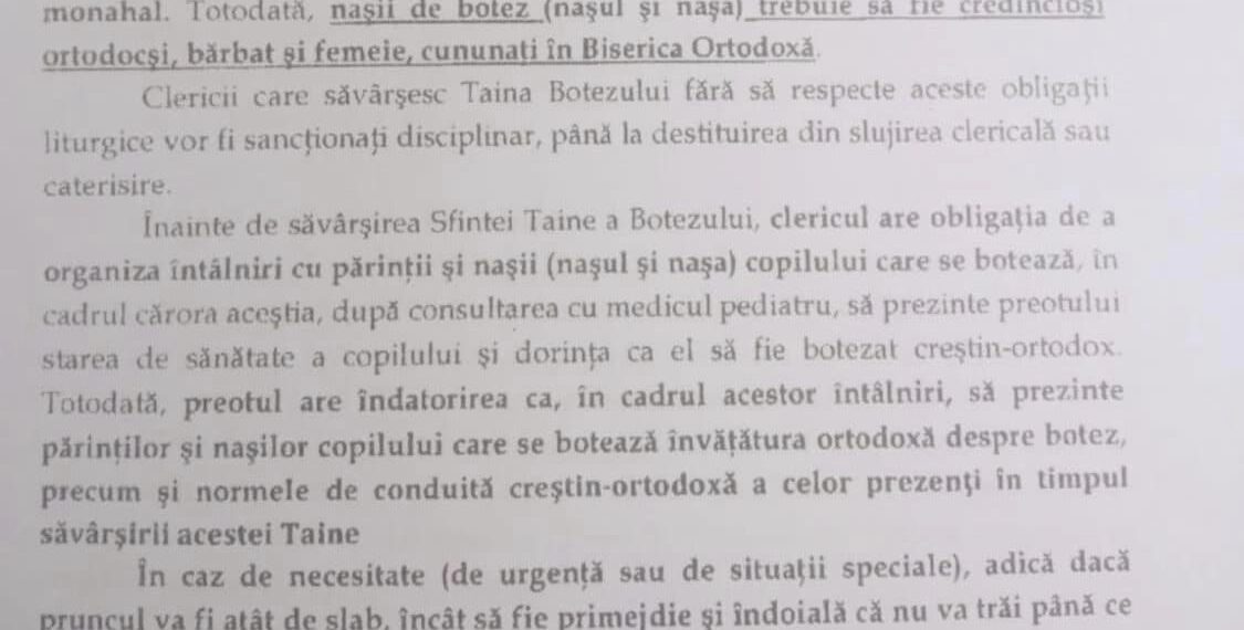 Preoți care cer adeverințe că sugarii sunt sănătoși pentru a fi botezați. Medic: când credeam că le-am văzut pe toate