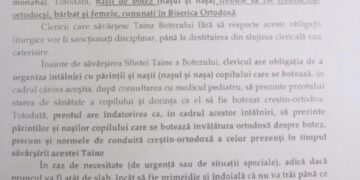 Preoți care cer adeverințe că sugarii sunt sănătoși pentru a fi botezați. Medic: când credeam că le-am văzut pe toate
