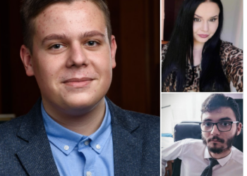 Răzvan Foncea, câștigător al competiției „Tineri ambasadori ai României”.E proaspăt masterand în afaceri europene la Sciences Po din Paris