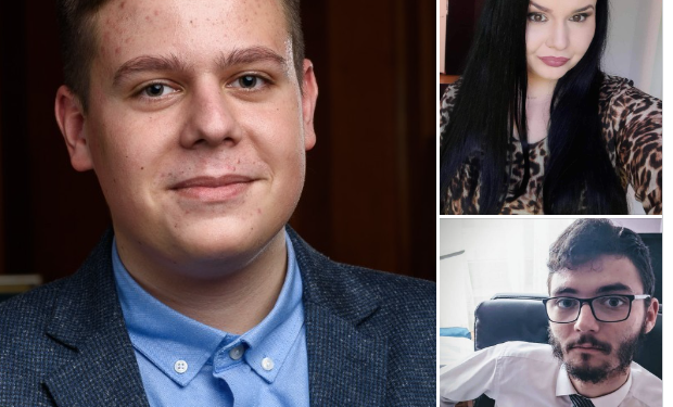 Răzvan Foncea, câștigător al competiției „Tineri ambasadori ai României”.E proaspăt masterand în afaceri europene la Sciences Po din Paris