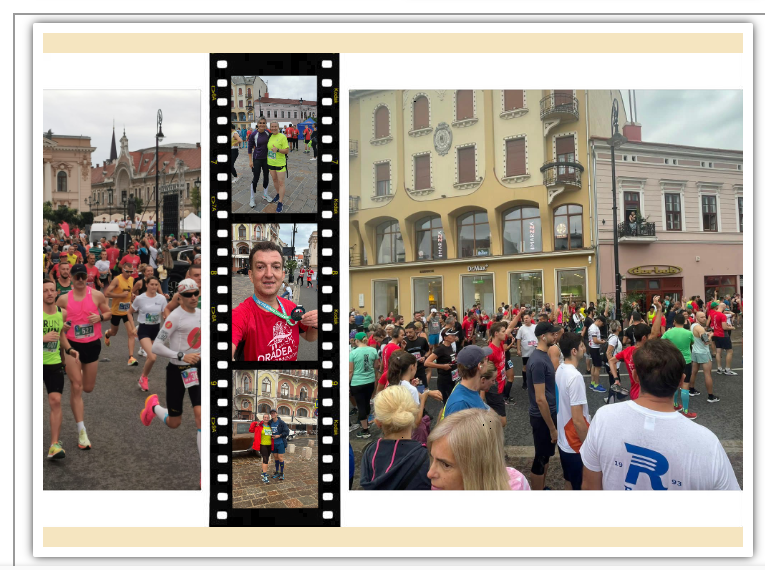 GALERIE. Decanul Baroului Bihor, avocatul Adrian Stancu, pledoarie pentru o viață sănătoasă.În cursă la Oradea City Running Day