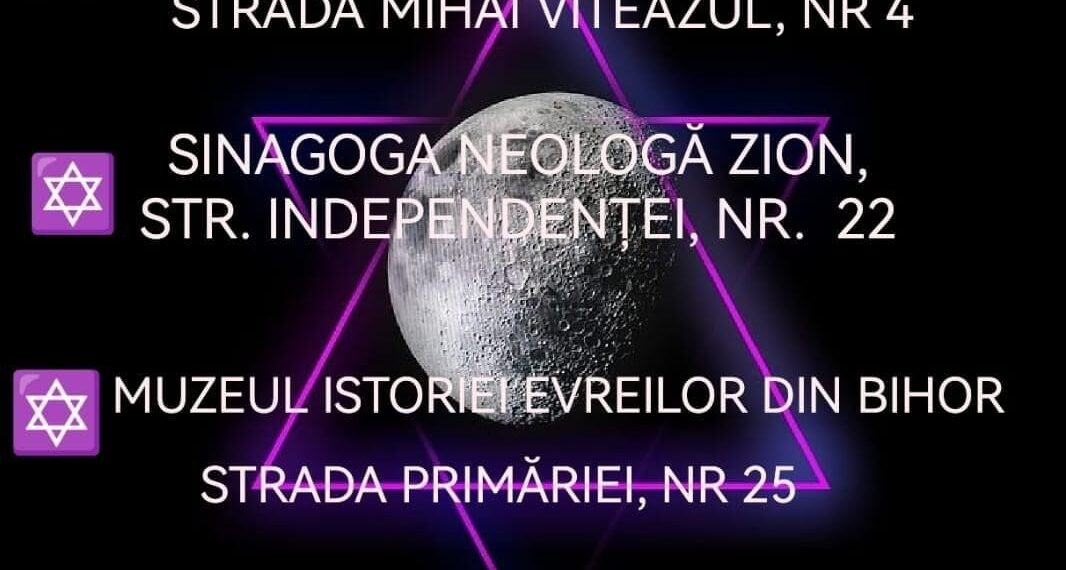 Noaptea în care sinagogile din Oradea își deschid porțile