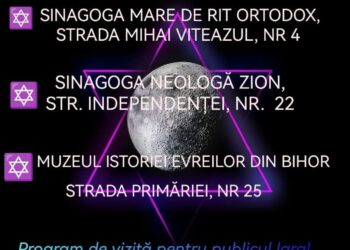 Noaptea în care sinagogile din Oradea își deschid porțile