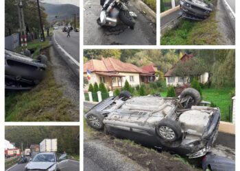 Accident grav  pe drumul Cluj – Oradea. Opt persoane implicate. Trei copii la spital