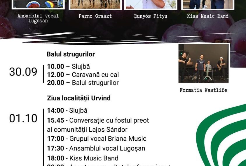 Începe Balul Strugurilor! Să curgă mustul…