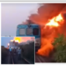 Mărturiile pasagerilor din trenul de navetiști care a luat foc pe ruta Oradea-Arad … Eu aproape ațipisem și am auzit ;”foc, arde, afară… !”Ansambul de două vagoane – de tip automotor MALAXA 1000 –  vechi de peste 80 de ani