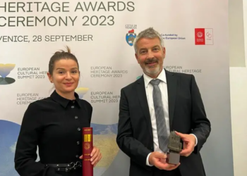 Proiectul în care e implicată sora viceprimăriței Oradiei, premiat la Premiilor Europene pentru Patrimoniu 2023, în Veneția. A luat 27000 de voturi, record absolut