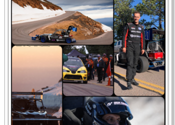 GALERIE. Povestea singurului român, orădeanul Andrei Mirașca, care a călătorit jumătate de lume pentru o cursă pe Pikes Peak – Muntele Americii.„Cursele mi-au salvat viața…„