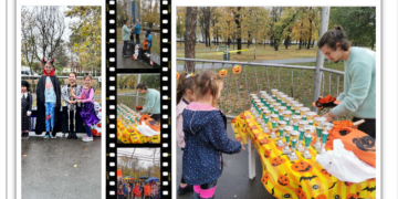 Atletul Mark Fandly a organizat “Halloween Cros”. 120 de puști au venit alături de el să sărbătorească în ploaie