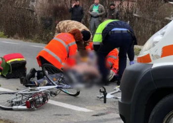 Tragedie. Biciclist din Dumbrava mort între Râpa și Holod după ce a fost acroșat de o mașină