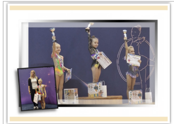 Sentiment copleșitor trăit de niște părinți fericiți din Oradea care au văzut-o pe micuța Ana Berdan vicecampioană națională la gimnastică