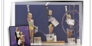 Sentiment copleșitor trăit de niște părinți fericiți din Oradea care au văzut-o pe micuța Ana Berdan vicecampioană națională la gimnastică