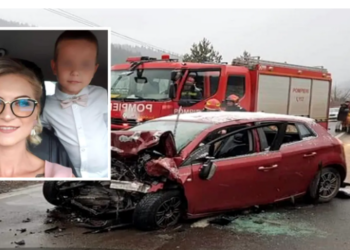 Condamnare record! 18 ani închisoare pentru tânărul care a produs accidentul în care au murit o mamă și copilul ei de 5 ani