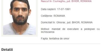 Bărbatul condamnat pentru tentativă de omor, prins în zona gării