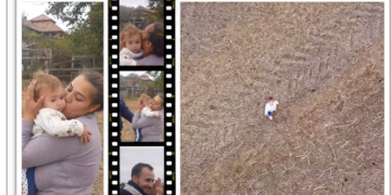 VIDEO. GALERIE. Momente de mare tensiune după ce o fetiță de un an și 4 luni s-a pierdut. A fost găsită cu drona