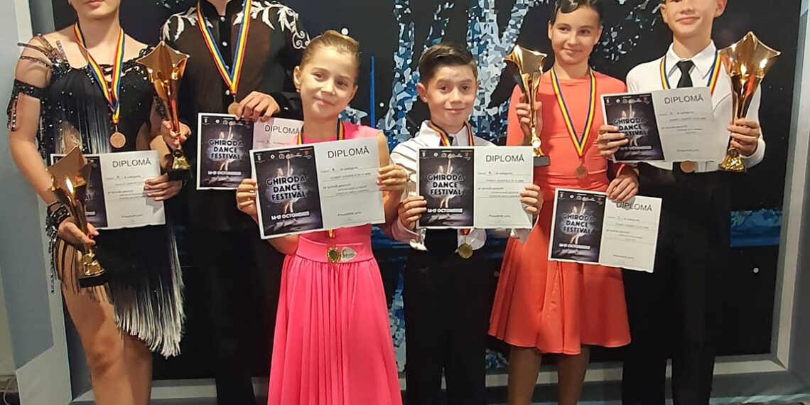 GALERIE. De două ori bronz pentru micii dansatori de la Arny Dance Salonta