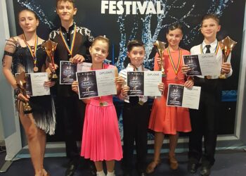 GALERIE. De două ori bronz pentru micii dansatori de la Arny Dance Salonta