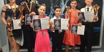 GALERIE. De două ori bronz pentru micii dansatori de la Arny Dance Salonta