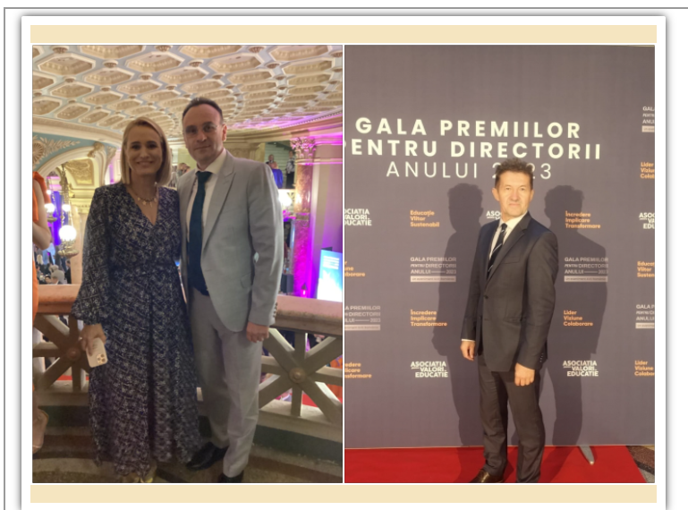 Doi directori de școli din Bihor, nominalizați la Gala Premiilor pentru Directorii Anului