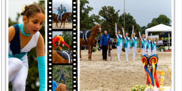 GALERIE. Echipa Campioană naţională a României la Voltija este cea a Clubului Sportiv Equs Art Oradea