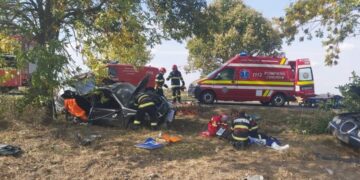 Tânăr de 23 de ani mort în accident, alături de un bărbat de 65 de ani