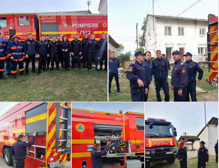 Incendiu la ferma agrozootehnică a Penitenciarului Oradea