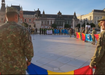 GALERIE. Eroii promovați prin sport. Ștafeta veteranilor  Invictus preluată de comandantul Garnizoanei Oradea