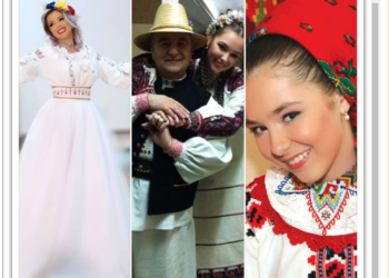 Orădeanca Dana Jurjuț a debutat la 7 ani, la,,Tezaur folcloric” . E profă de matematică la C.N. ,,Iosif Vulcan”. Va colinda alături de Veta Biriș