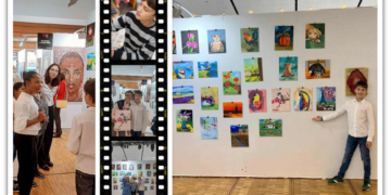 GALERIE. Cine e băiețelul din Oradea care la doar 10 ani a expus la Muzeul Louvre