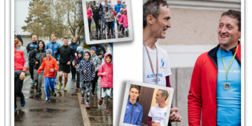 În drumul spre Olimpiada de la Paris, campionul Mihai Dringo a alergat pentru a strânge bani pentru bursele elevilor din Beiuș