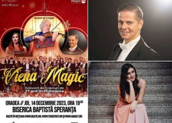 Orchestra JOHANN STRAUSS ENSEMBLE, în concertul Viena Magic, la Biserica Baptistă Speranța din Oradea