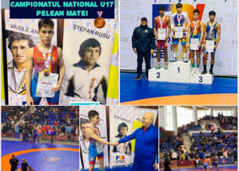 Matei Pelean, elev la Liceul Internațional Agora din Oradea, bronz la Campionatul National Individual de Lupte destinat cadeților