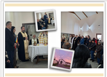 Au sfințit capela din Mizieș. A fost realizată de meșteri din sat și este una dintre cele mai frumoase și bine executate din Bihor
