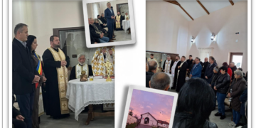 Au sfințit capela din Mizieș. A fost realizată de meșteri din sat și este una dintre cele mai frumoase și bine executate din Bihor