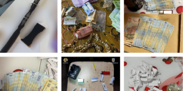Cei 7 suspecți de trafic de droguri, preparate chiar de ei prin pulverizarea substanței active pe diferite materii vegetale sau ceaiuri, unii după gratii, alți în control judiciar. Sume impresionante de bani ridicate la percheziții